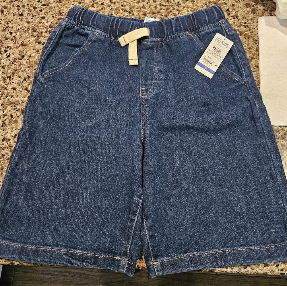Boys Blue Denim Shorts